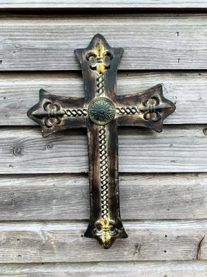 Large Gothic Wall Cross