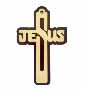 Wall Plaque - Jesus Cross