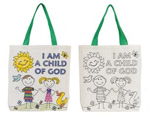 Colour-Your-Own Tote Bag - Child of God