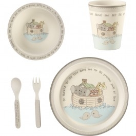 Noah's Ark Mealtime Gift Set Gift boxed