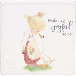 Ceramic Plaque Make a Joyful Noise