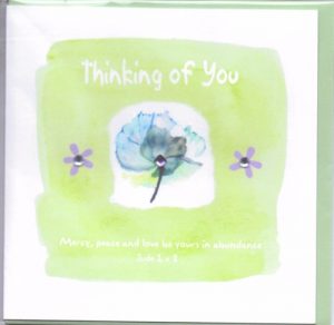 POTTY MOUSE - THINKING OF YOU GREETINGS CARD