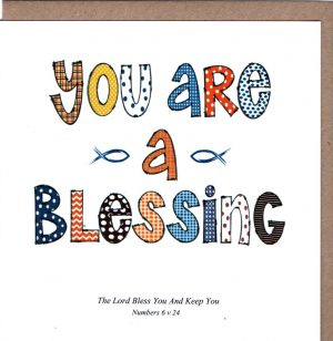 You Are a Blessing Greetings Card