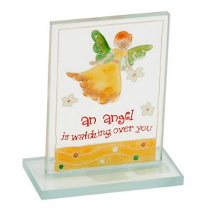 Reflection Sentiment Small Plaque - Angel