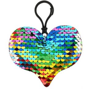 Heart Sequin Clip