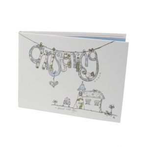 Tracey Russell Guest Book - Christening Blue