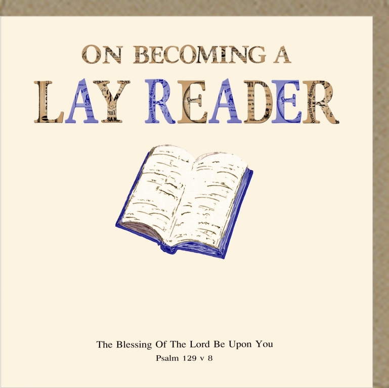 On Becoming a Lay Reader Greetings Card – Potters House Limited