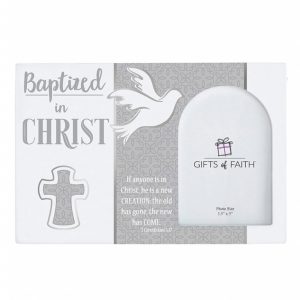Baptized in Christ Photo Frame 9x6"