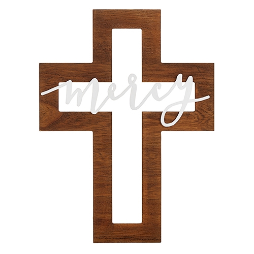 Mercy Cut Out Mercy Cut-Out Wall Cross – Potters House Limited
