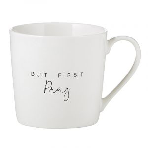 Cafe Mugs - But First Pray