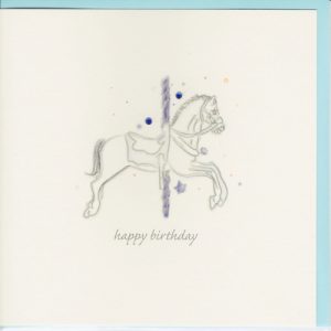 Happy Birthday Horse Greetings Card