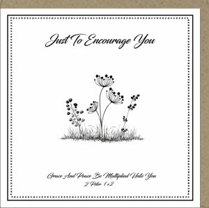 Just To Encourage You