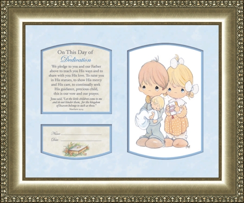 Dedication Message Frame Precious Moments Frame – Dedication Boy – Potters House Limited