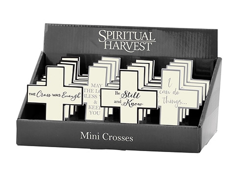Mini Cross Display 16 Assorted – Potters House Limited