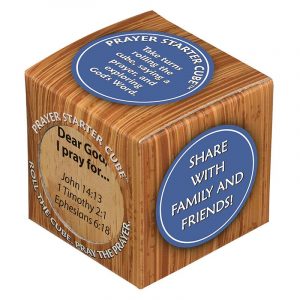 Boxed Prayer Starters Prayer Cube
