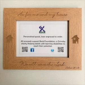 As For Me And My House Photo Frame