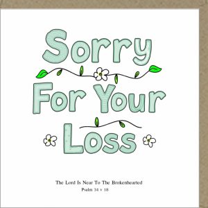 Greeting Card - Sorry For Your Loss