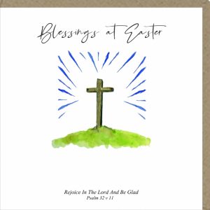 Blessings at Easter Greetings Card