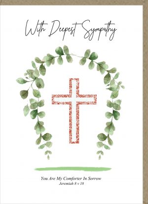 With Deepest Sympathy Greetings Card