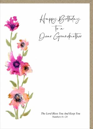 Happy Birthday To A Dear Grandmother