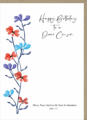 Happy Birthday To A Dear Cousin