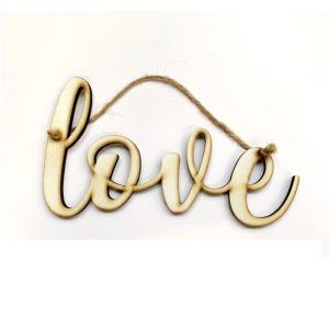 Love' Laser-Cut Wall Decoration