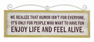 Signs of Times Plaque Humour