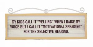 Signs of Times Plaque My Kids