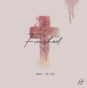 Pack of 10 - Food Bank It is Finished! Greeting Cards