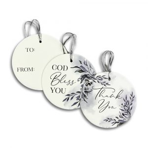Always Thank God Gift Tag Set (Set of 2)