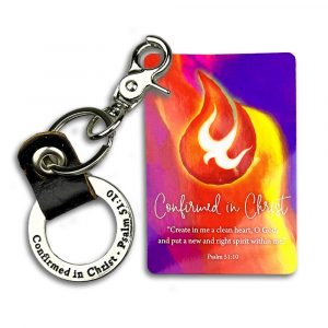 Confirmed in Christ Key Ring