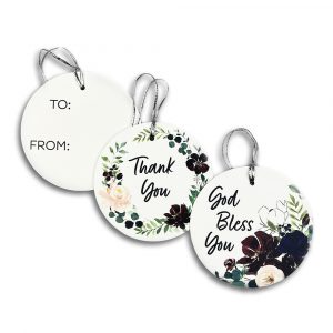 Floral Apperciation Gift Tag Set (Set of 2)