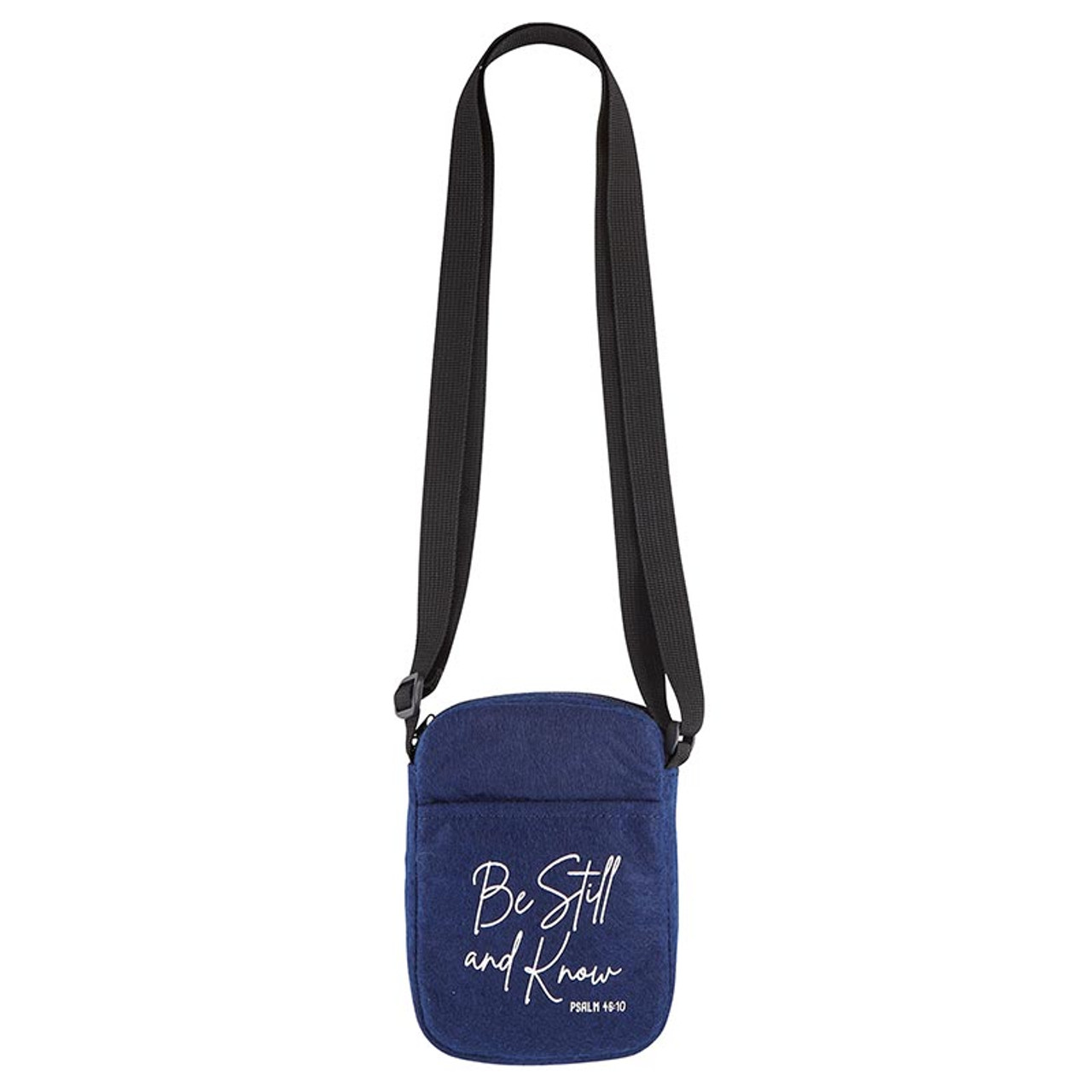 Be Still & Know Felt Shoulder Bag Potters House Limited