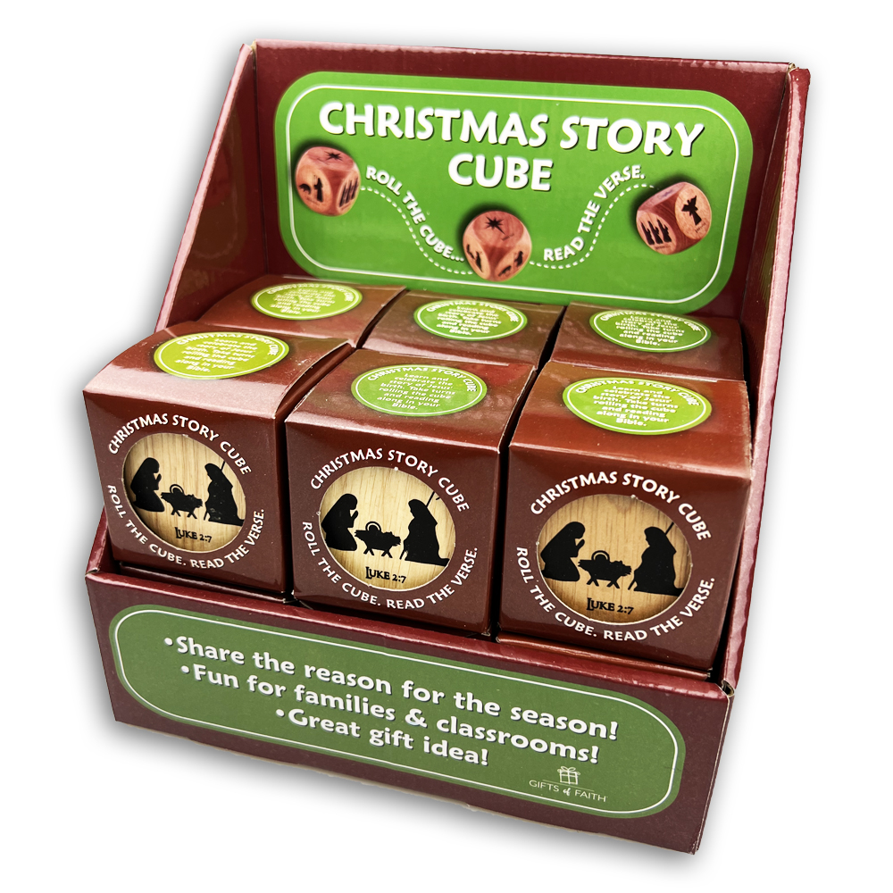 Large Christmas Cube Display Potters House Limited