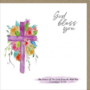 God Bless You Greetings Card