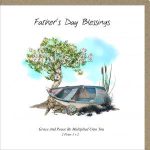 Fathers Day Blessings Greetings Card