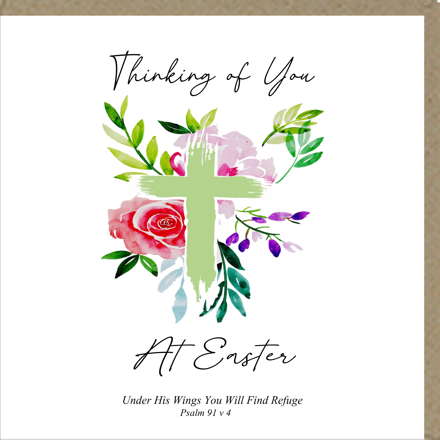 Thinking of You At Easter Greetings Cards – Potters House Limited