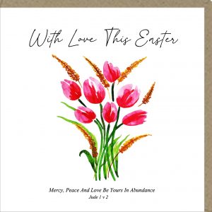 With Love This Easter Greetings Cards