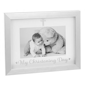 Silver Event Frame Christening 6x4