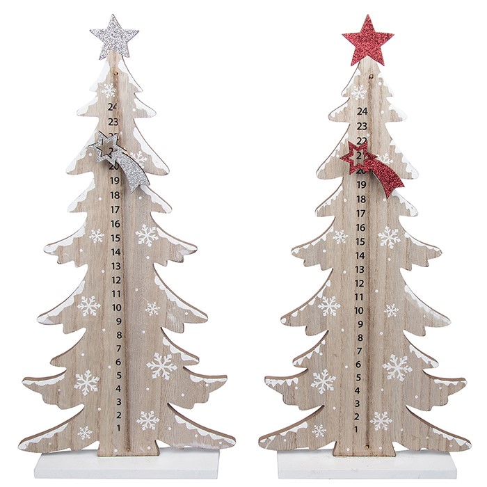 Xmas Craft Countdown Tree (1 of each colour) – Potters House Limited
