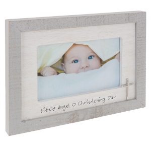 Rustic Sentiment Frame Christening