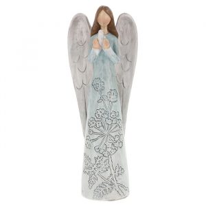 Meadow Flower Angel Large Aqua
