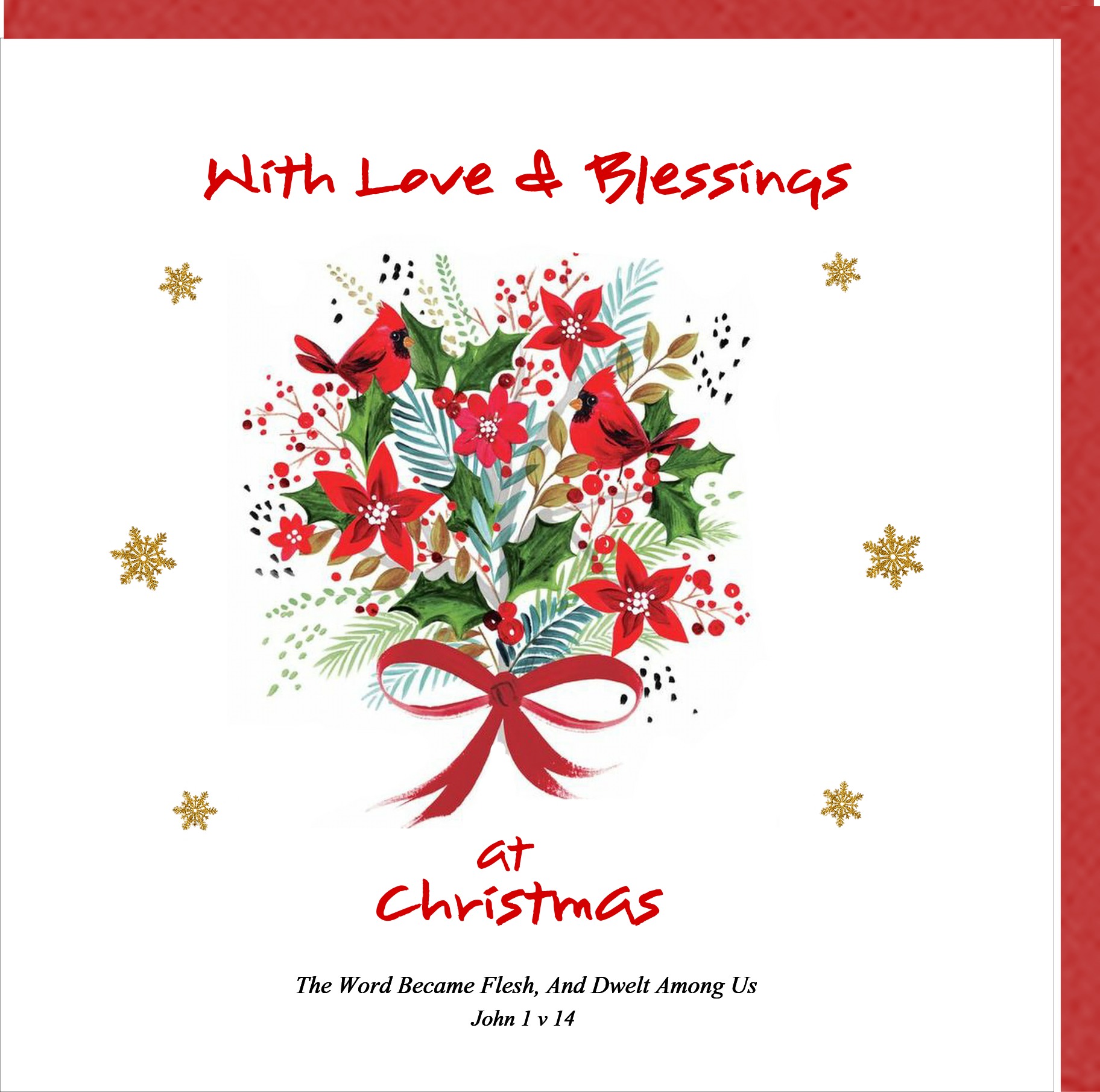 Love & Blessings At Christmas Potters House Limited