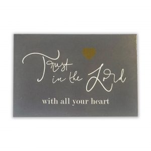 Trust in the Lord Pass-it-on Pocket Card