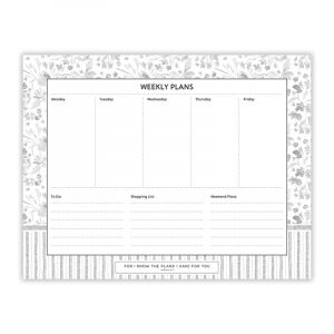 Weekly Planner - For I Know