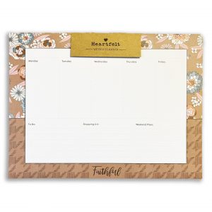 Weekly Planner - Faithful