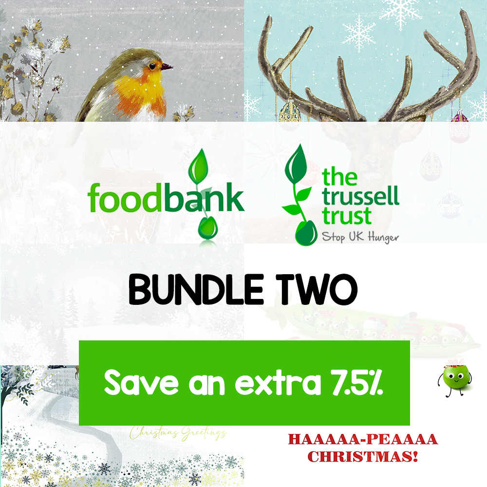 Food Bank Christmas Bundle (17 Designs, 174 Packs) Save 7.5 Potters House Limited