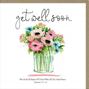 Get Well Soon - Greetings Card