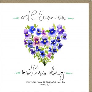 With Love On Mother's Day Greetings Card