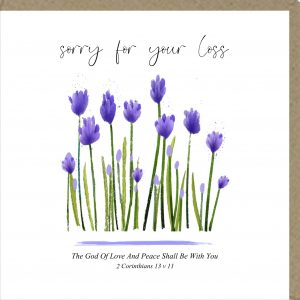 Sorry For Your Loss Greetings Card